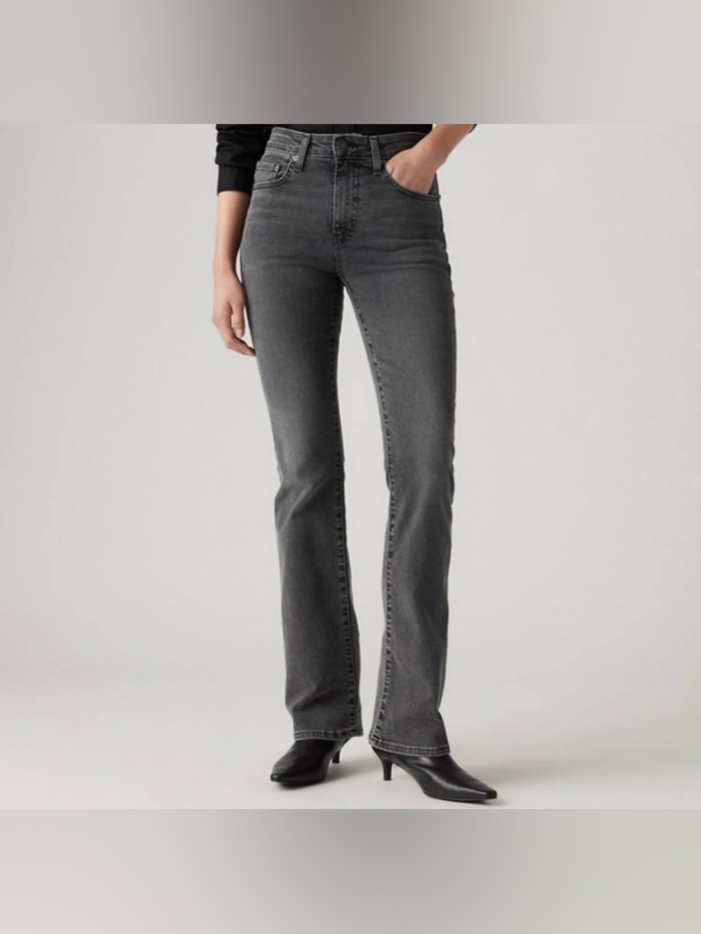 Levis line 8 jeans size Size 28 Gray Wash Strechy
